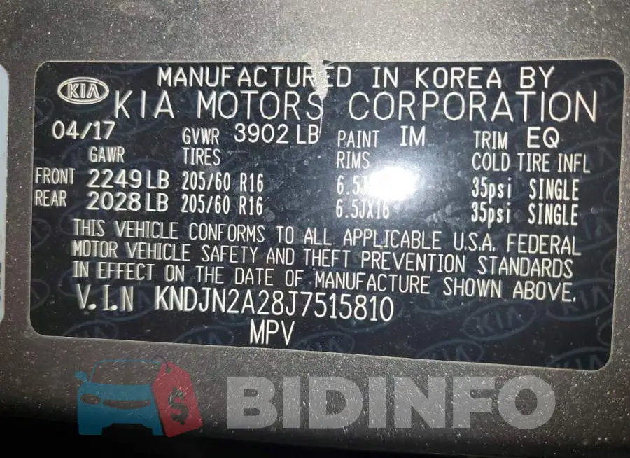 KNDJN2A28J7515810 Photo# 13