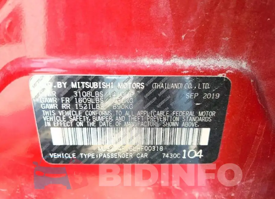 ML32F4FJ6LHF00318 Photo# 12