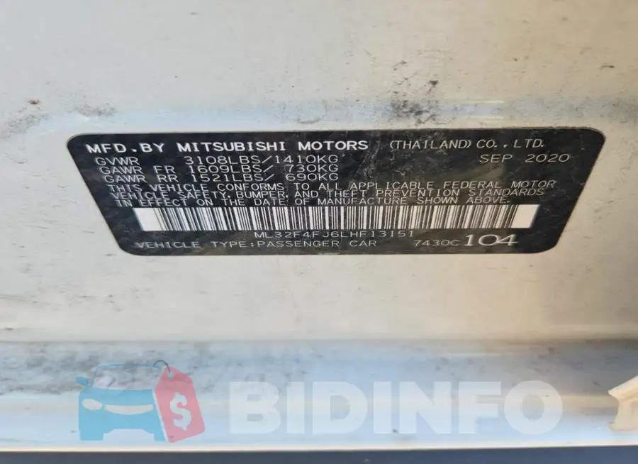 ML32F4FJ6LHF13151 Photo# 12