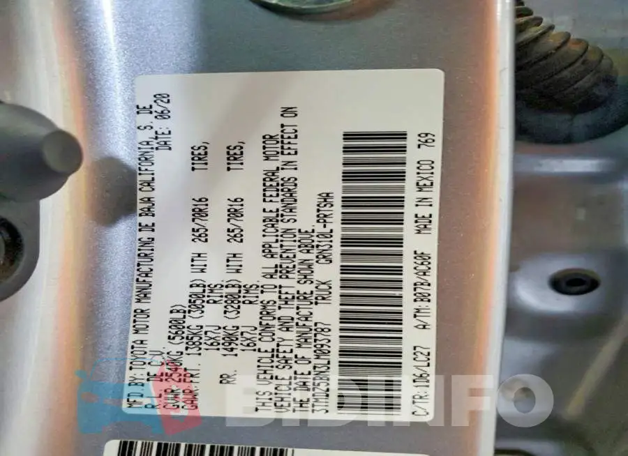 3TMDZ5BN3LM093787 Photo# 13
