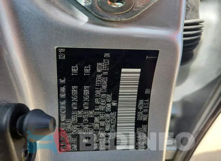 5TDZZRFH4JS254095 Photo# 12