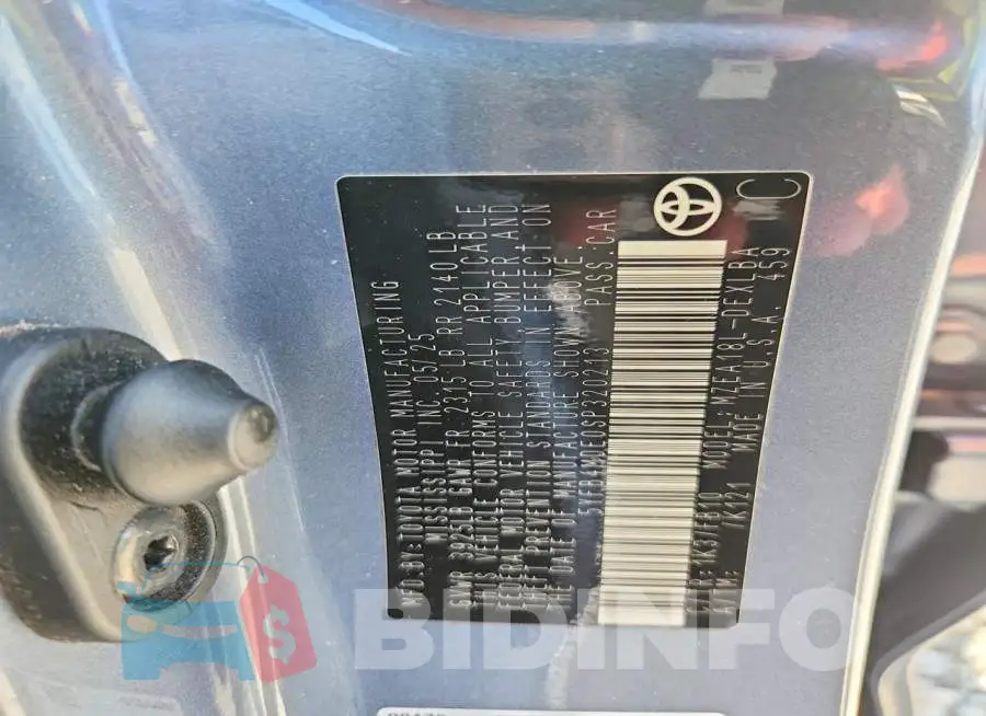 5YFB4MDE0SP320213 Photo# 12