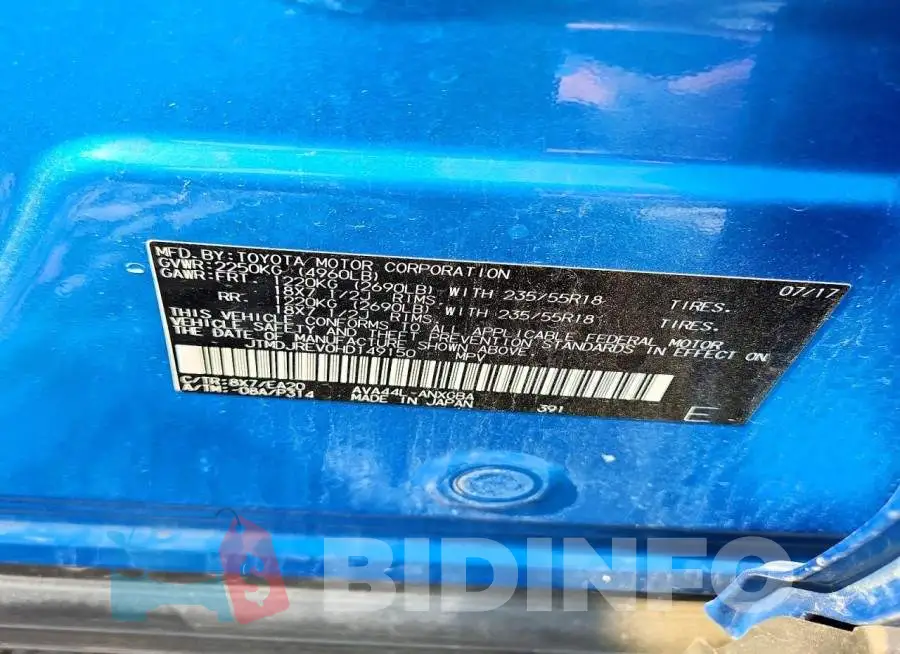JTMDJREV0HD149150 Photo# 13