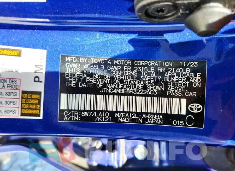 JTNC4MBE8R3222603 Photo# 12