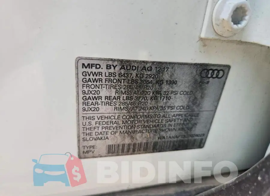 WA1AHAF73JD026023 Photo# 14