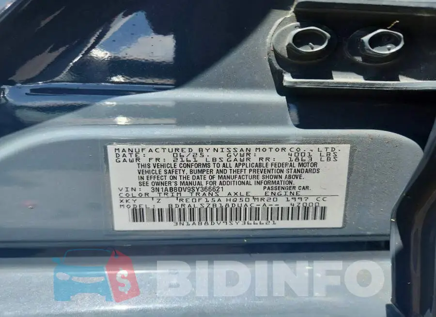 3N1AB8DV9SY366621 Photo# 13