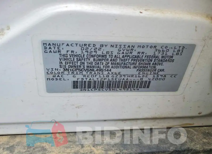 3N1CP5CV5NL495144 Photo# 13