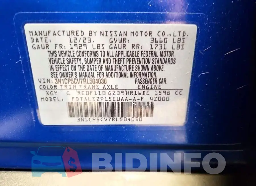 3N1CP5CV7RL504030 Photo# 14