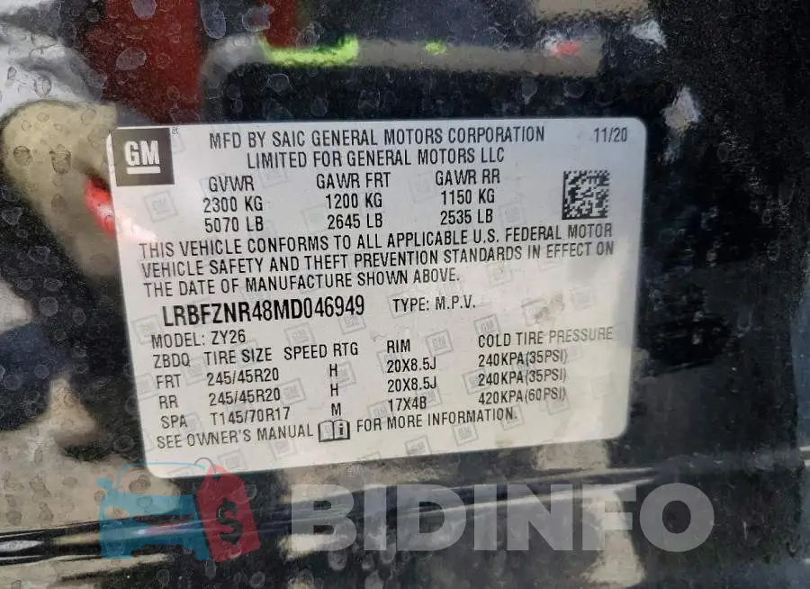 LRBFZNR48MD046949 Photo# 13