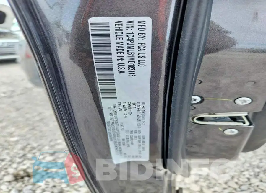 1C4PJMLB1MD183116 Photo# 13
