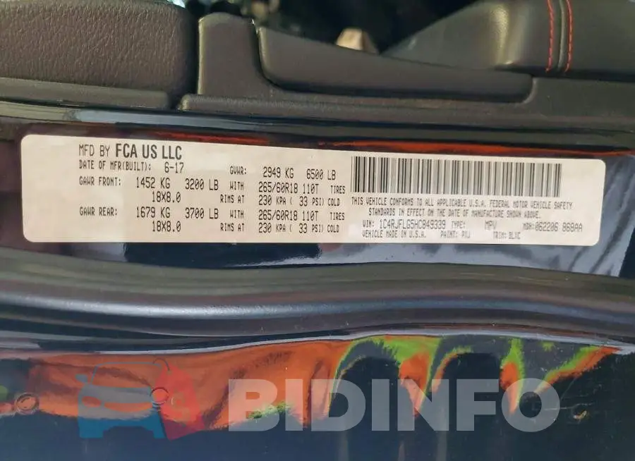 1C4RJFLG5HC849339 Photo# 13