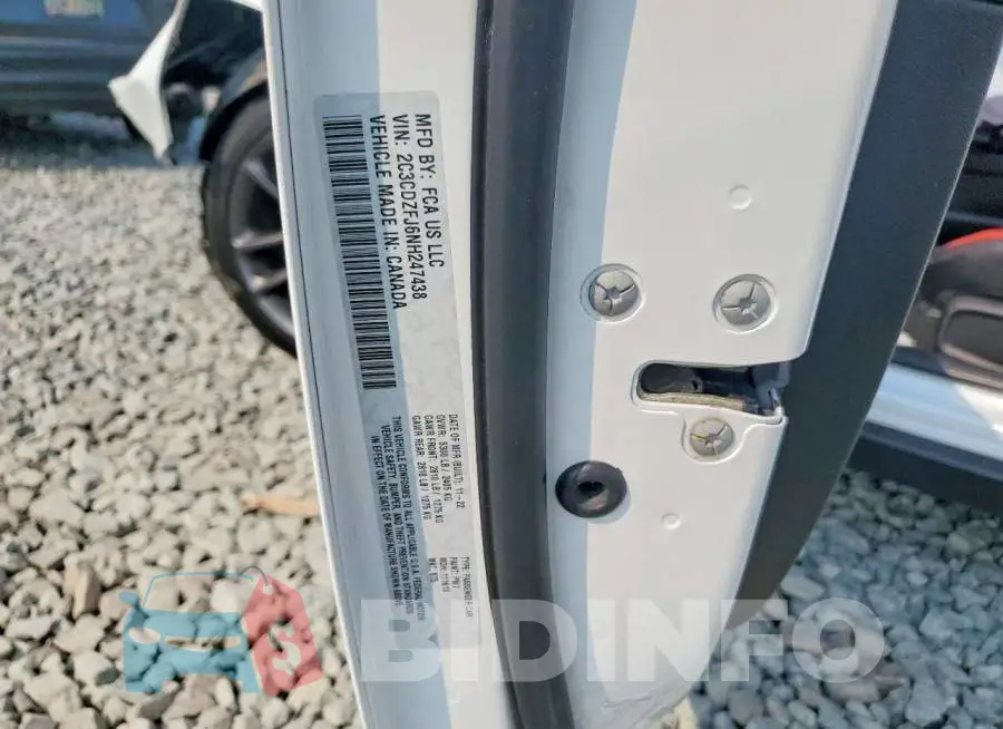 2C3CDZFJ6NH247438 Photo# 12