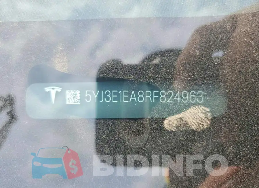 5YJ3E1EA8RF824963 Photo# 12