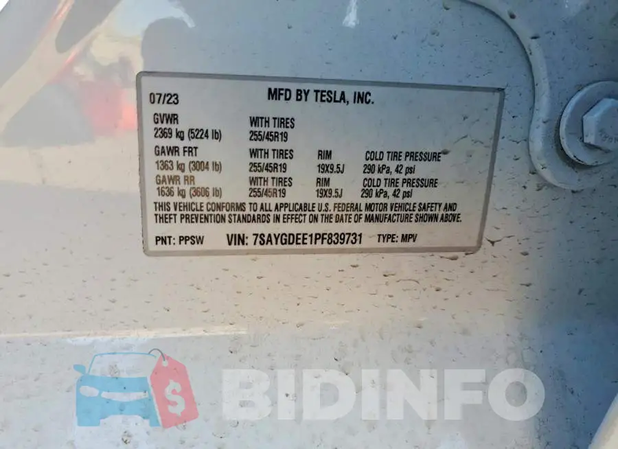 7SAYGDEE1PF839731 Photo# 13