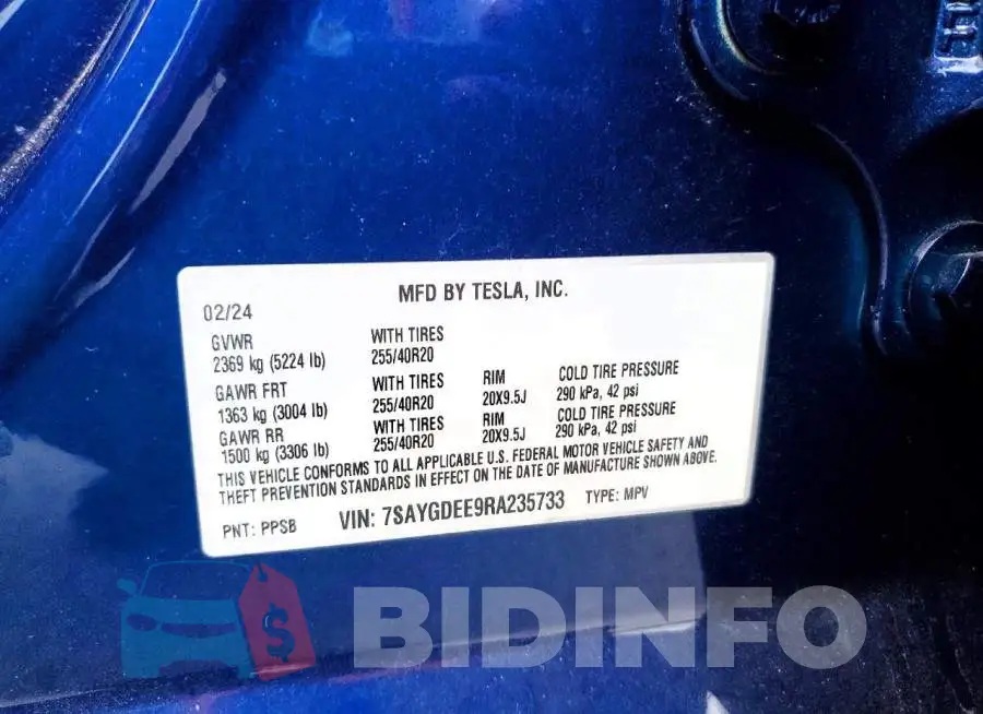 7SAYGDEE9RA235733 Photo# 13