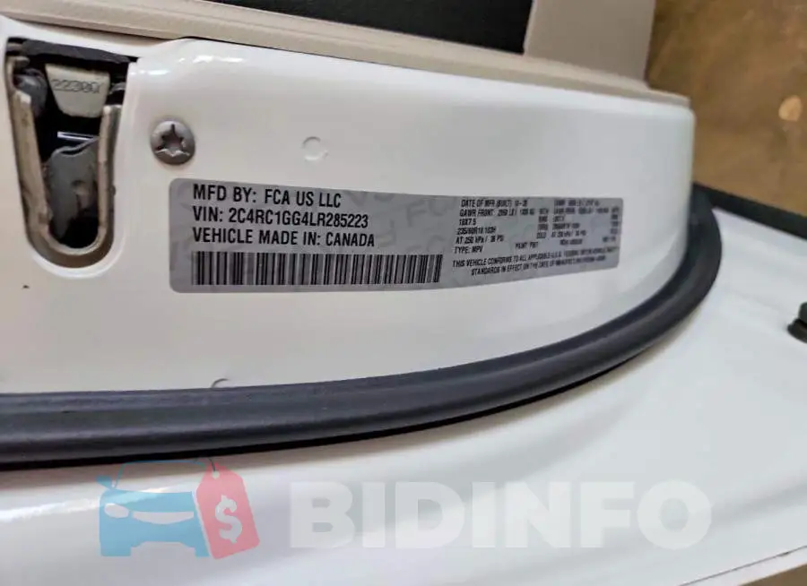 2C4RC1GG4LR285223 Photo# 14
