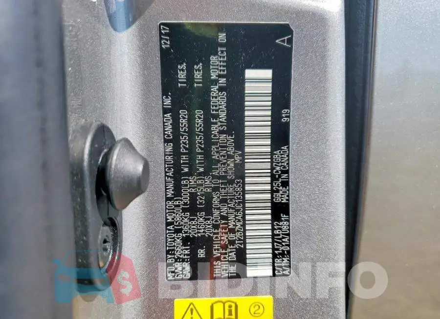 2T2BZMCA6JC135853 Photo# 12