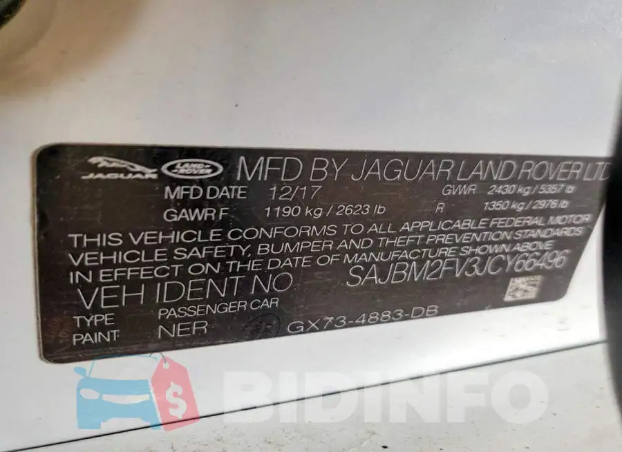 SAJBM2FV3JCY66496 Photo# 12