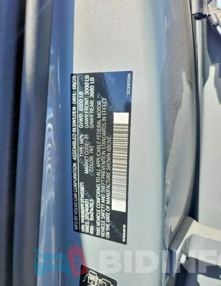 YV4H60PF3T1459871 Photo# 13