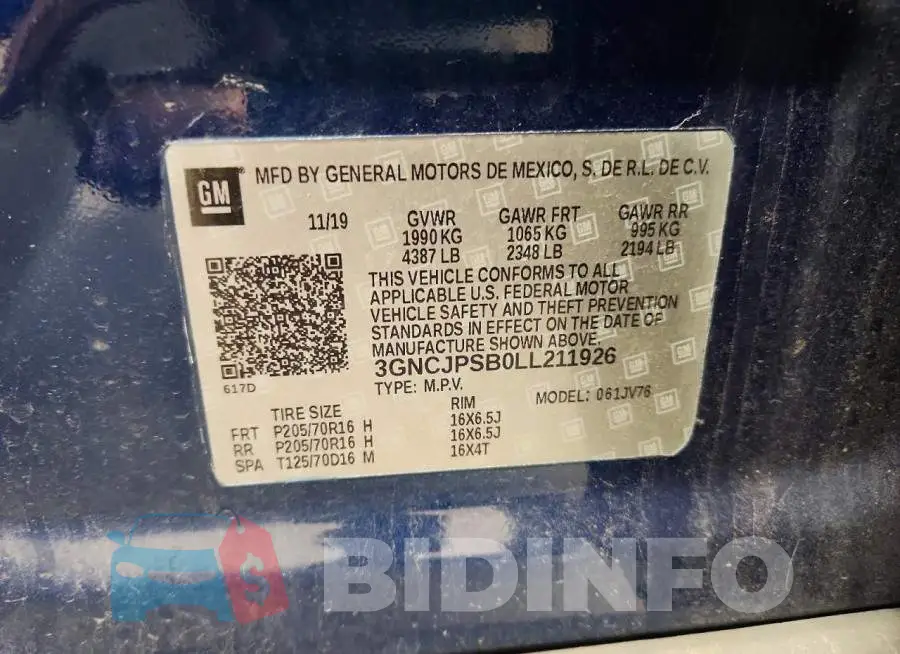 3GNCJPSB0LL211926 Photo# 14