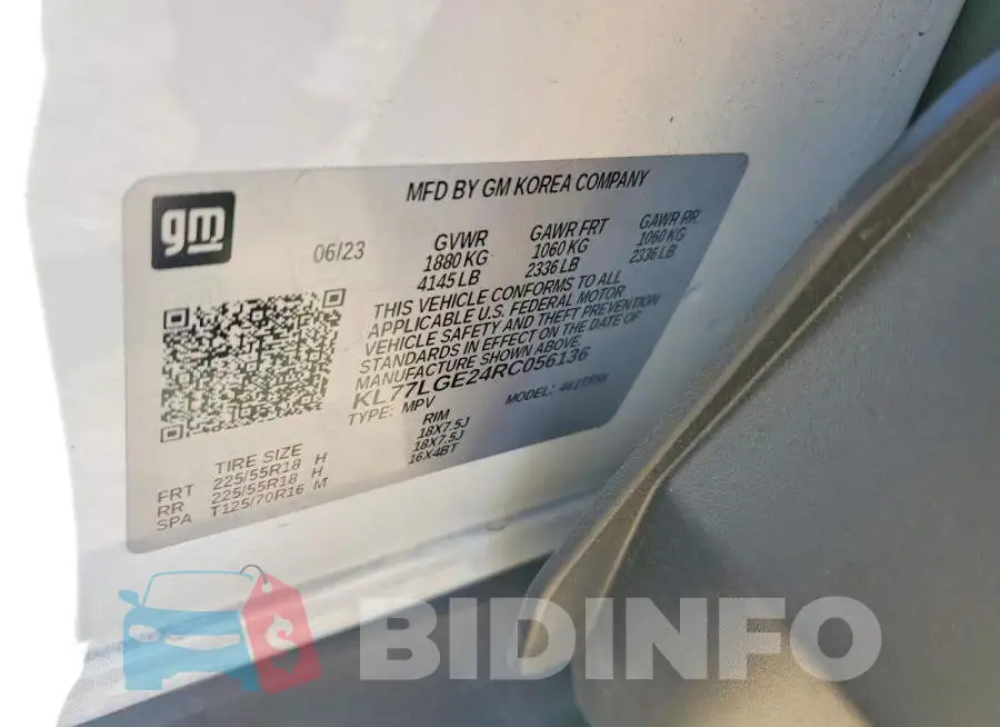 KL77LGE24RC056136 Photo# 13