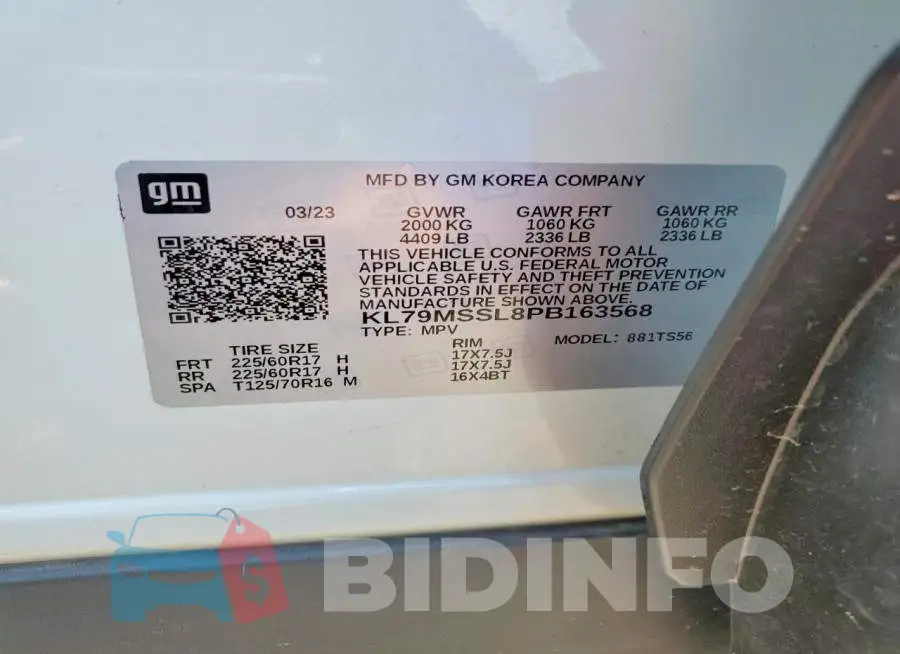 KL79MSSL8PB163568 Photo# 13