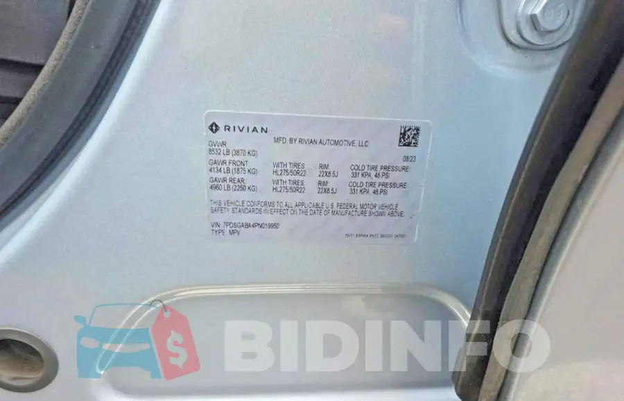 7PDSGABA4PN019950 Photo# 10