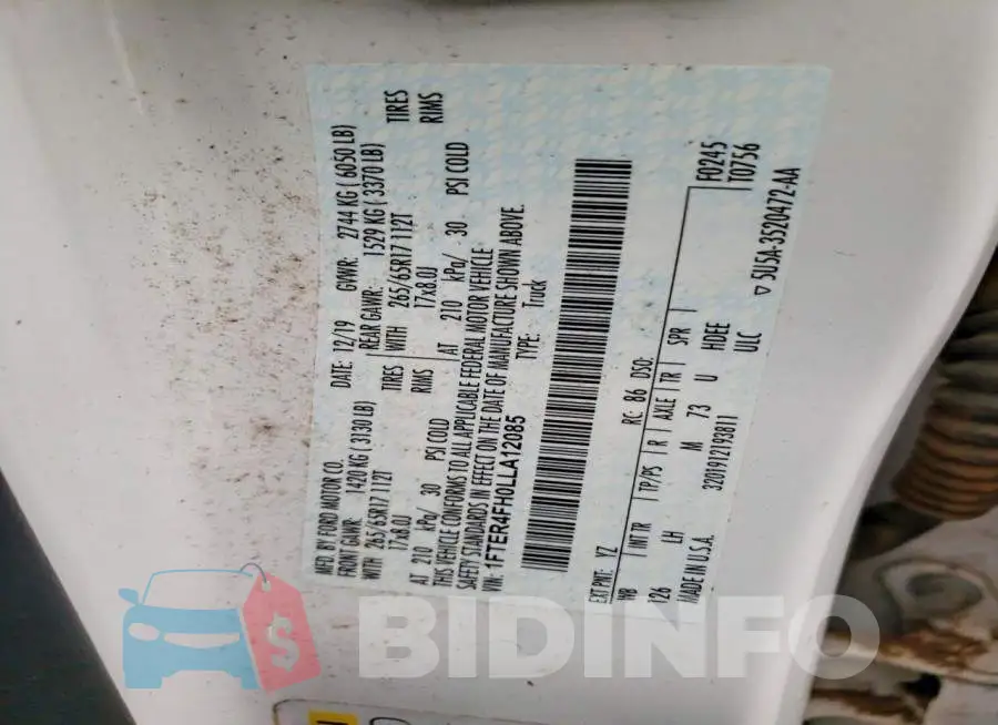 1FTER4FH0LLA12085 Photo# 13