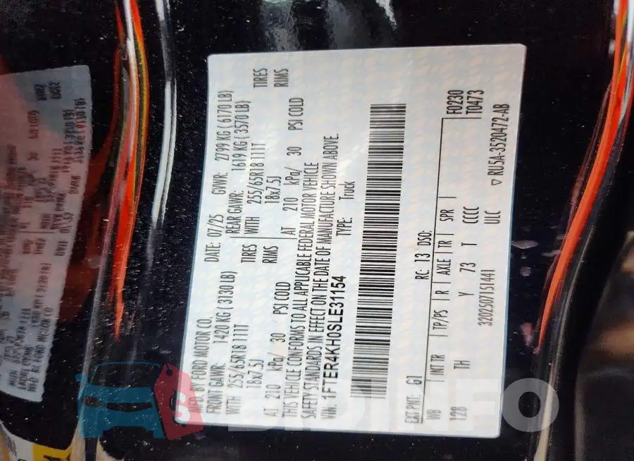 1FTER4KH0SLE31154 Photo# 12