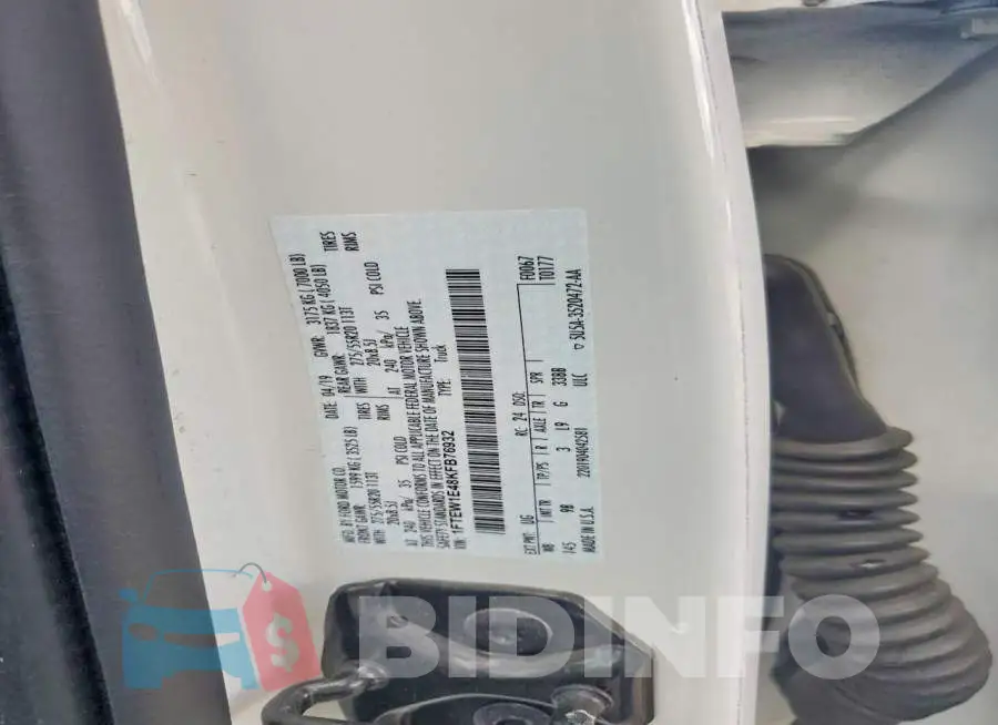 1FTEW1E48KFB76932 Photo# 13