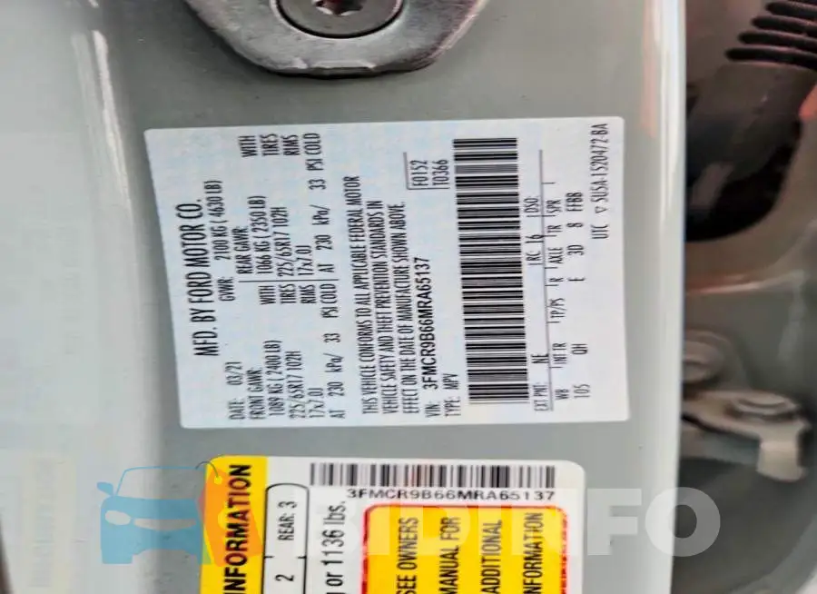 3FMCR9B66MRA65137 Photo# 13