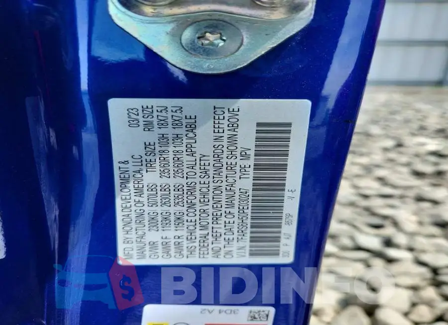 7FARS6H50PE030247 Photo# 12