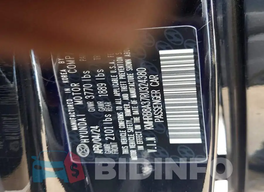 KMHRB8A37RU324380 Photo# 14