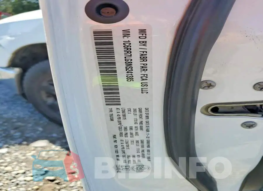 1C6RR7LG8NS241385 Photo# 13
