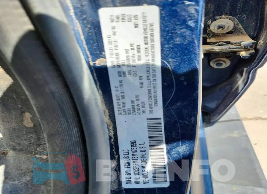 1C6SRFMT3MN757593 Photo# 13