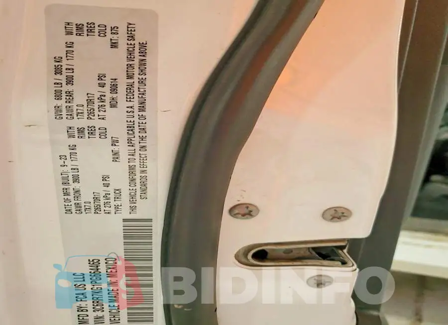 3C6RR7KG1PG664465 Photo# 12