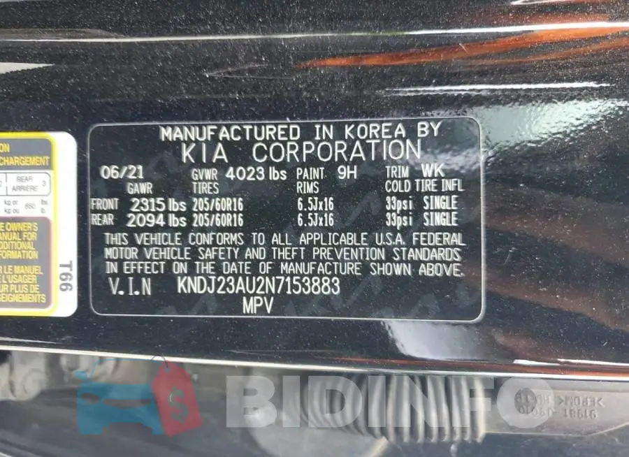 KNDJ23AU2N7153883 Photo# 12