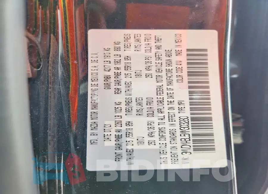 3MVDMABL5MM303280 Photo# 14