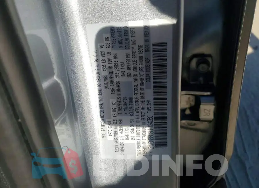 3MVDMBBL8LM124350 Photo# 13