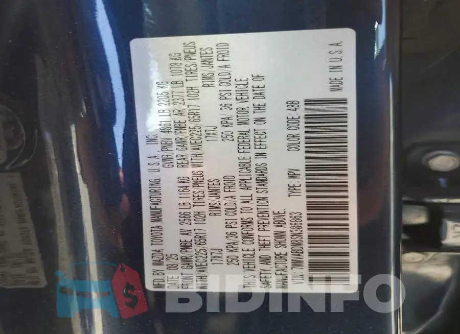 7MMVABDM8SN386863 Photo# 14