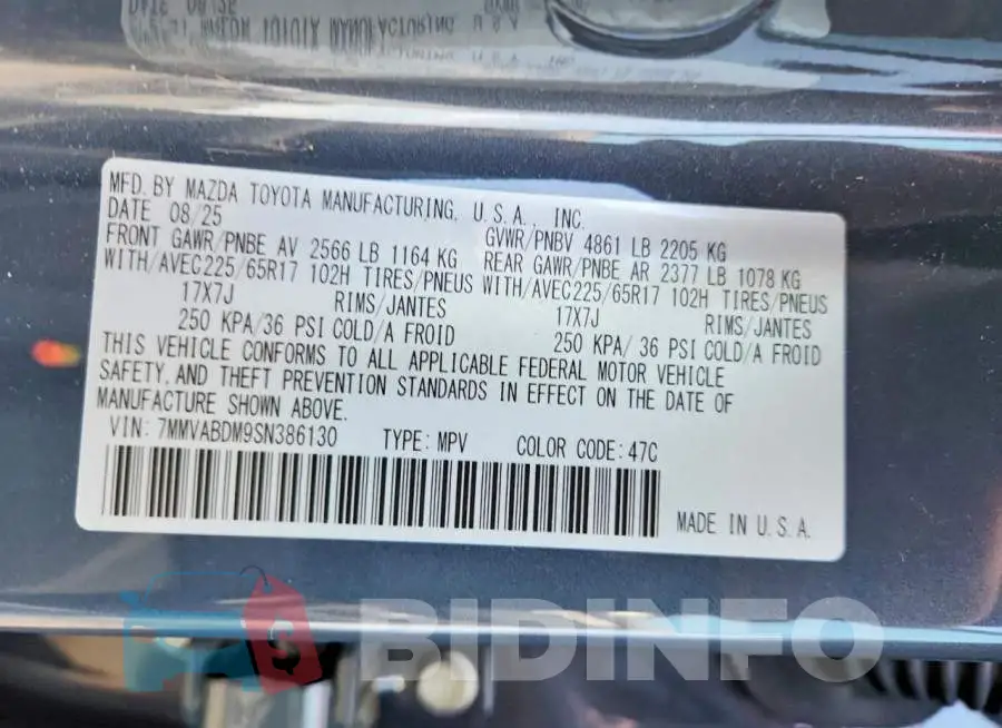 7MMVABDM9SN386130 Photo# 14