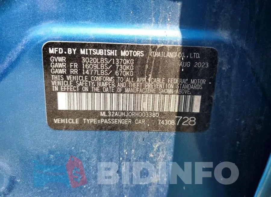 ML32AUHJ0RH003380 Photo# 12