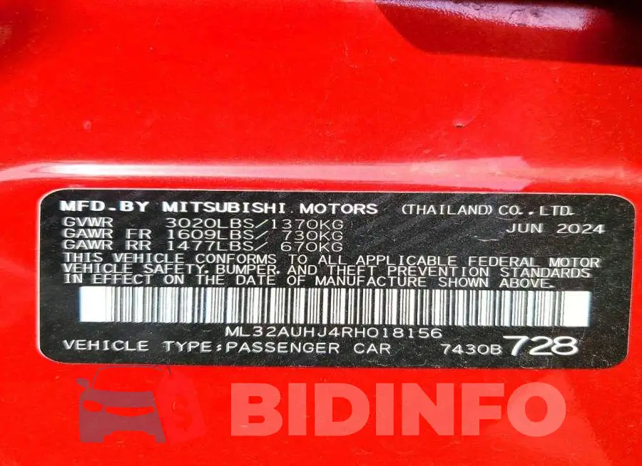 ML32AUHJ4RH018156 Photo# 13
