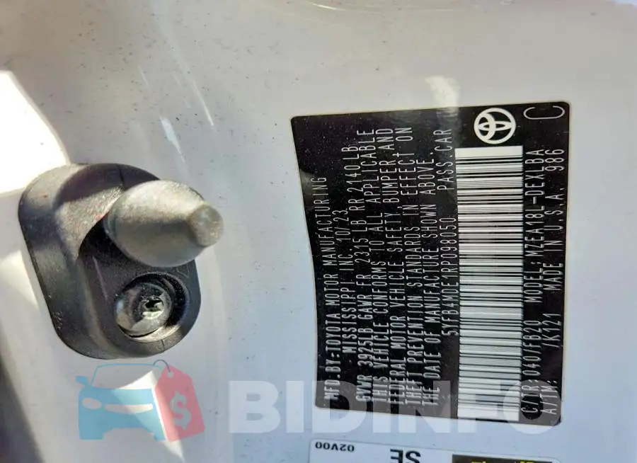 5YFB4MDE1RP098050 Photo# 13
