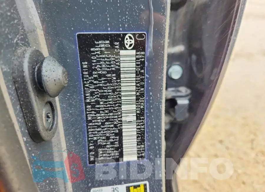 5YFB4MDE7SP329054 Photo# 12