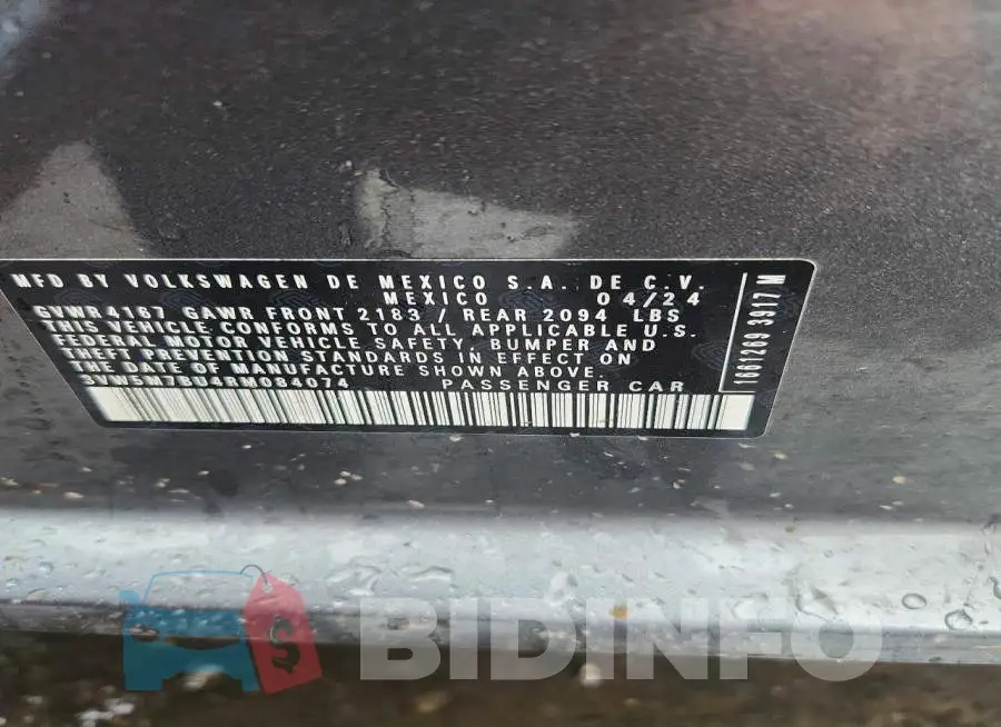 3VW5M7BU4RM084074 Photo# 13