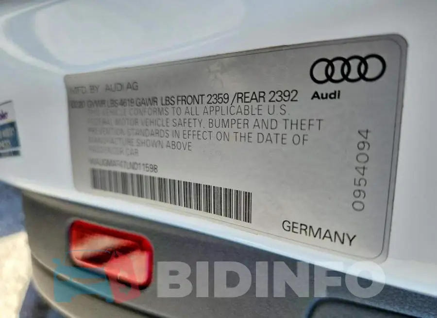 WAUGMAF47LN011598 Photo# 12