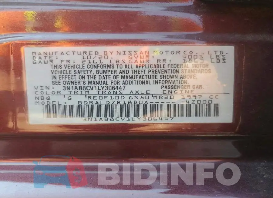3N1AB8CV1LY306447 Photo# 12