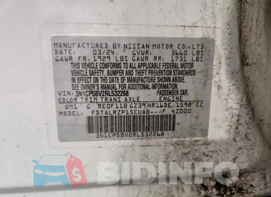 3N1CP5BV2RL532268 Photo# 13