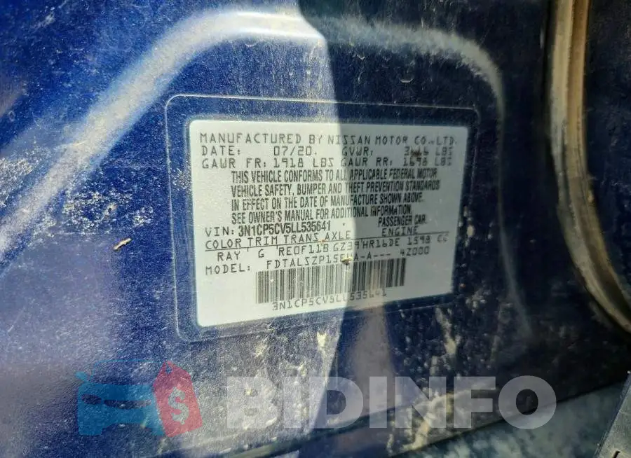3N1CP5CV5LL535641 Photo# 13